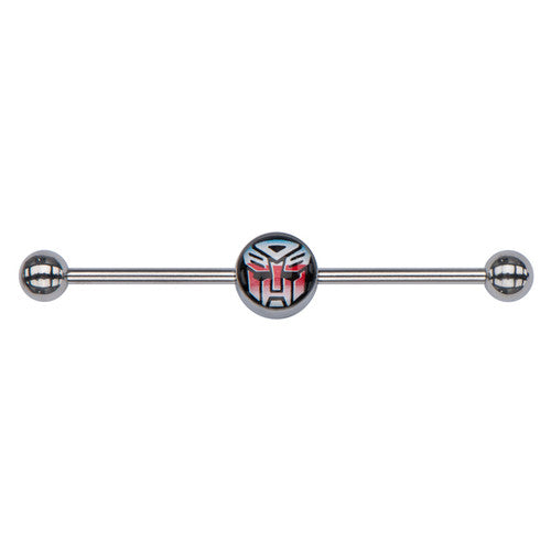 Transformers Autobot Logo Industrial Barbell