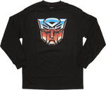 Transformers Autobot Long Sleeve T Shirt