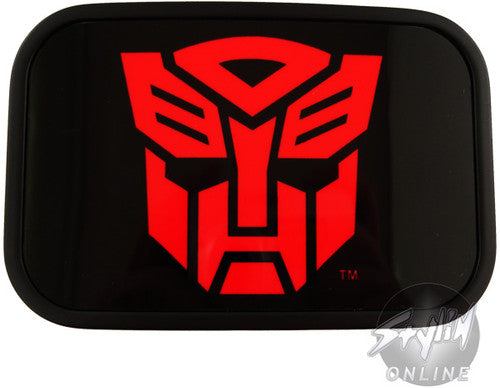 Transformers Autobot Red Symbol Buckle
