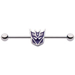 Transformers Decepticon Die Cut Industrial Barbell