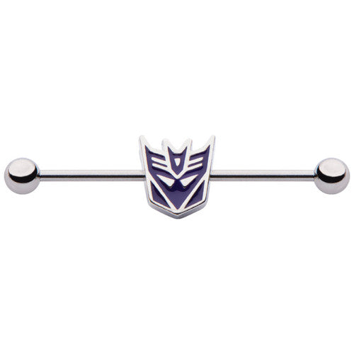 Transformers Decepticon Die Cut Industrial Barbell