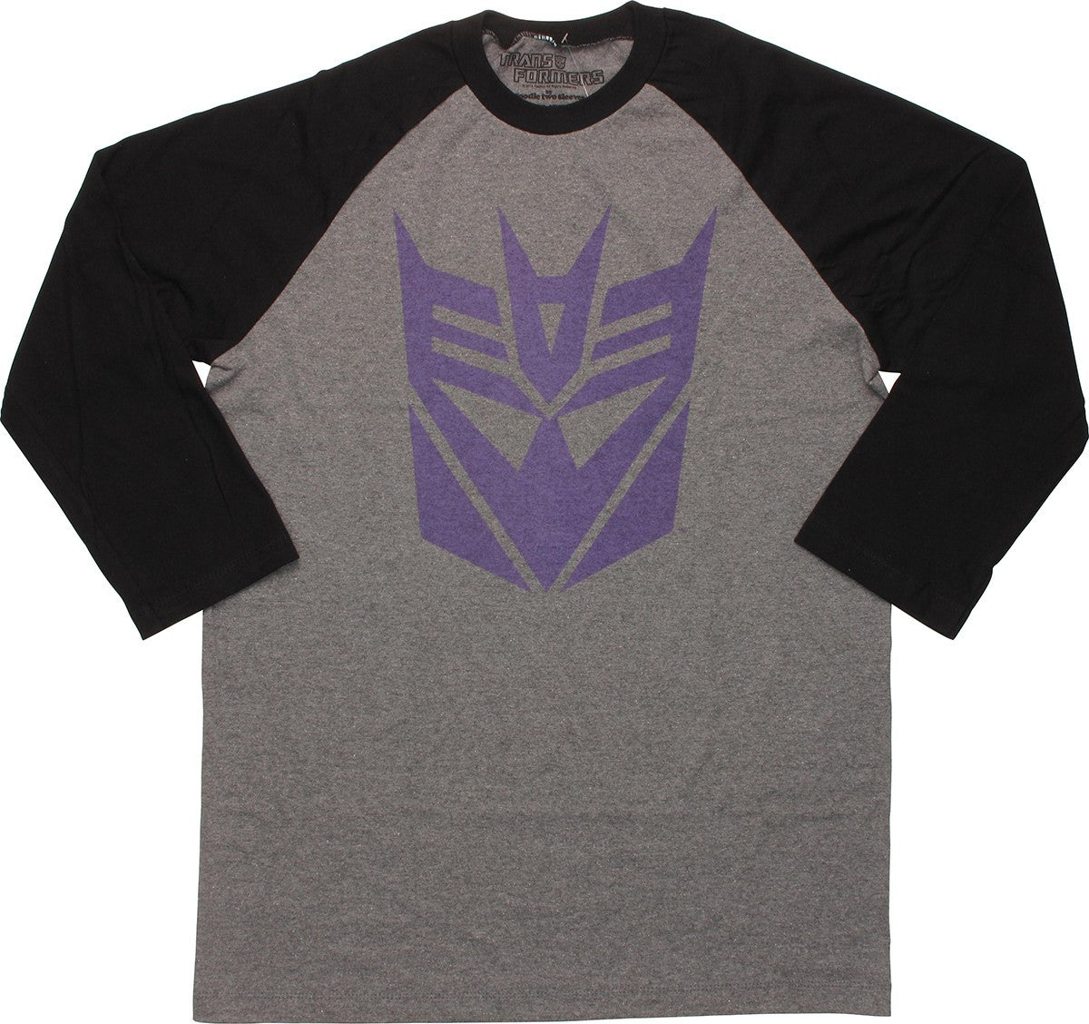 Transformers Decepticon Logo 3/4 Raglan T-Shirt