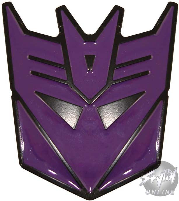 Transformers Decepticon Purple Buckle