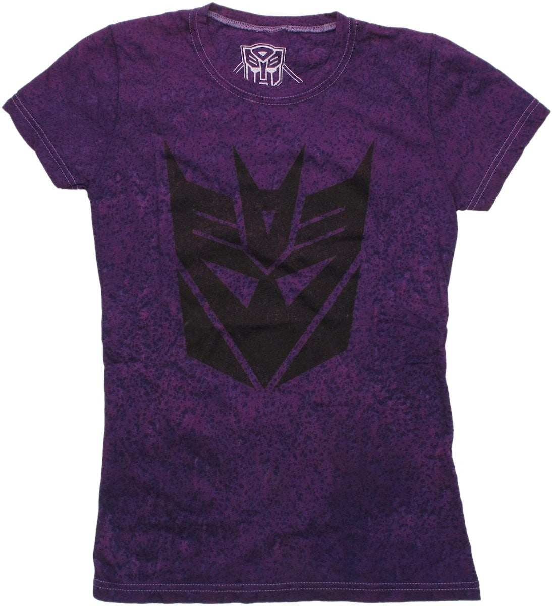 Transformers Decepticon Stencil Distressed Baby Tee