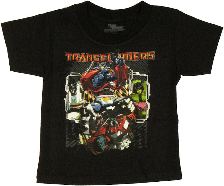 Transformers Group Fence Toddler T Shirt