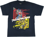 Transformers Optimus Bumblebee Youth T Shirt