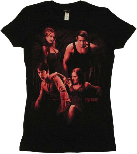 True Blood Group Baby Tee