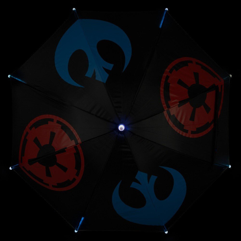 Star Wars Empire Rebel Logos LED Light Umbrella