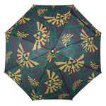 Zelda Logo Allover Print LED Lighted Umbrella