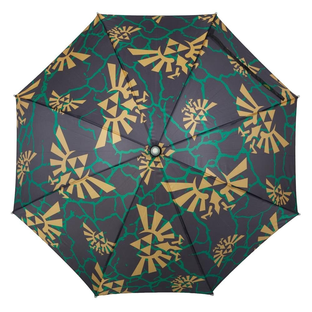 Zelda Logo Allover Print LED Lighted Umbrella