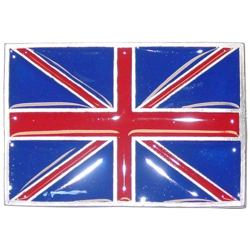 Union Jack Belt Buckle