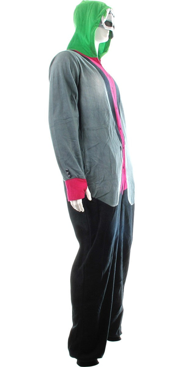 Suicide Squad Joker Hooded Union Suit