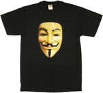 V for Vendetta Mask T Shirt