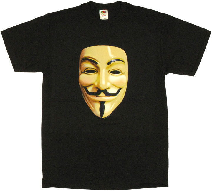 V for Vendetta Mask T Shirt