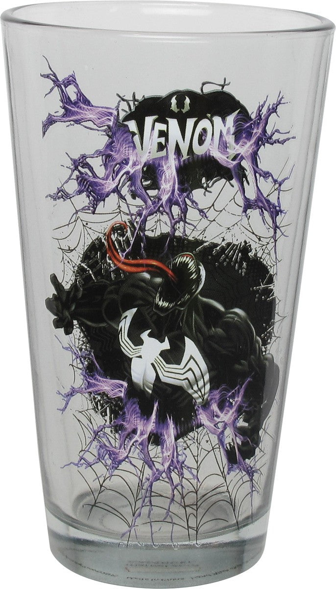 Venom Web Shred Pint Glass