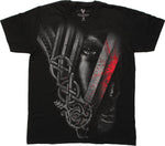 Vikings V Face T Shirt Sheer