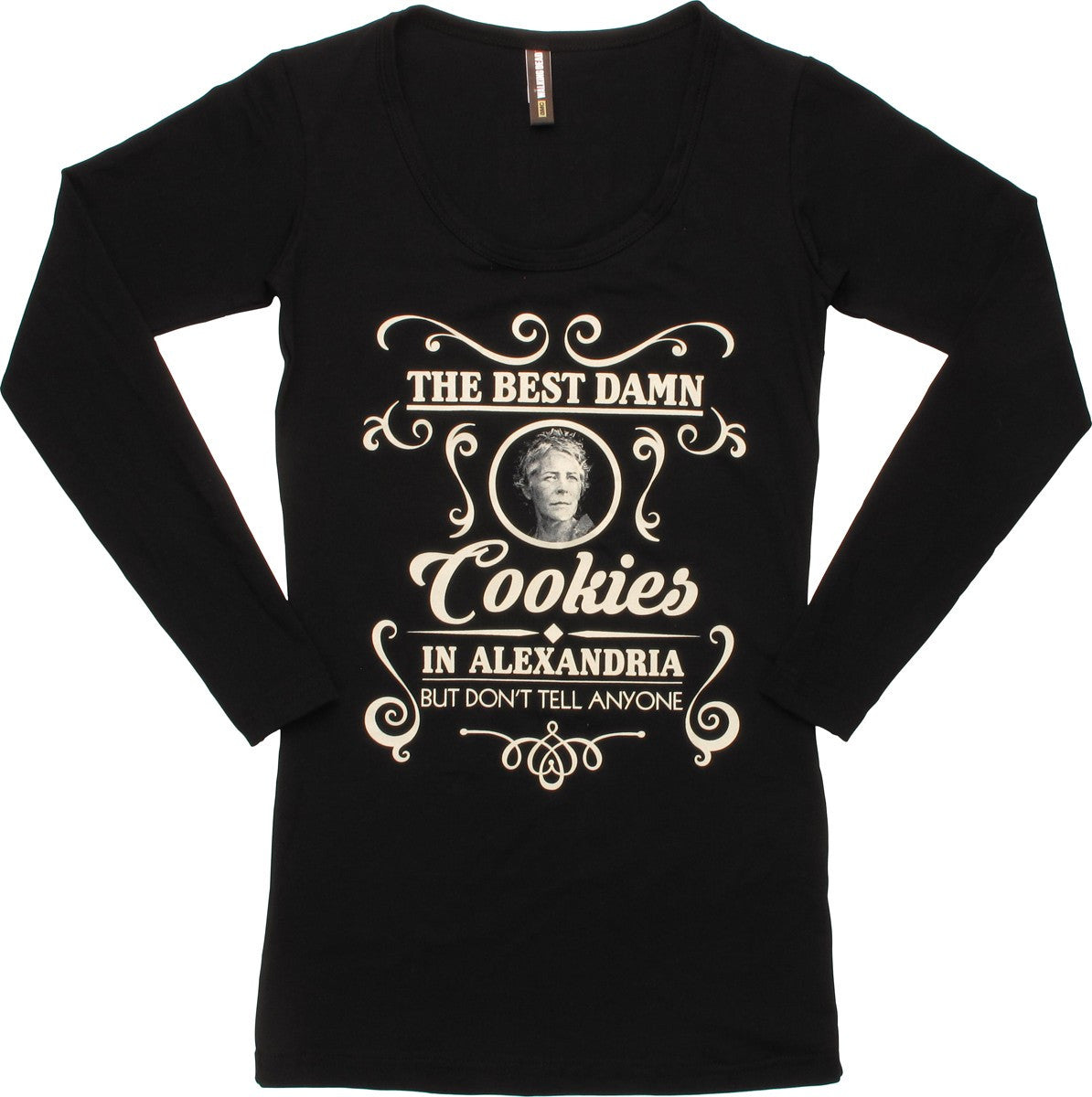 Walking Dead Best Cookies LS Juniors Tunic Shirt