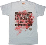 Walking Dead Bloody Cell Block C Sheer T-Shirt
