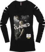 Walking Dead Claimed V2 LS Juniors Tunic Shirt