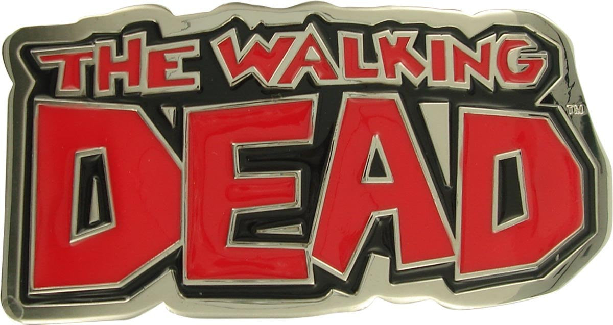 Walking Dead Comic Logo Belt Buckle