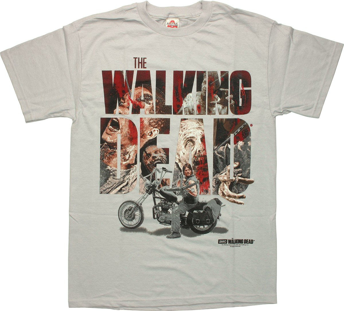 Walking Dead Daryl Crossbow Cycle T-Shirt