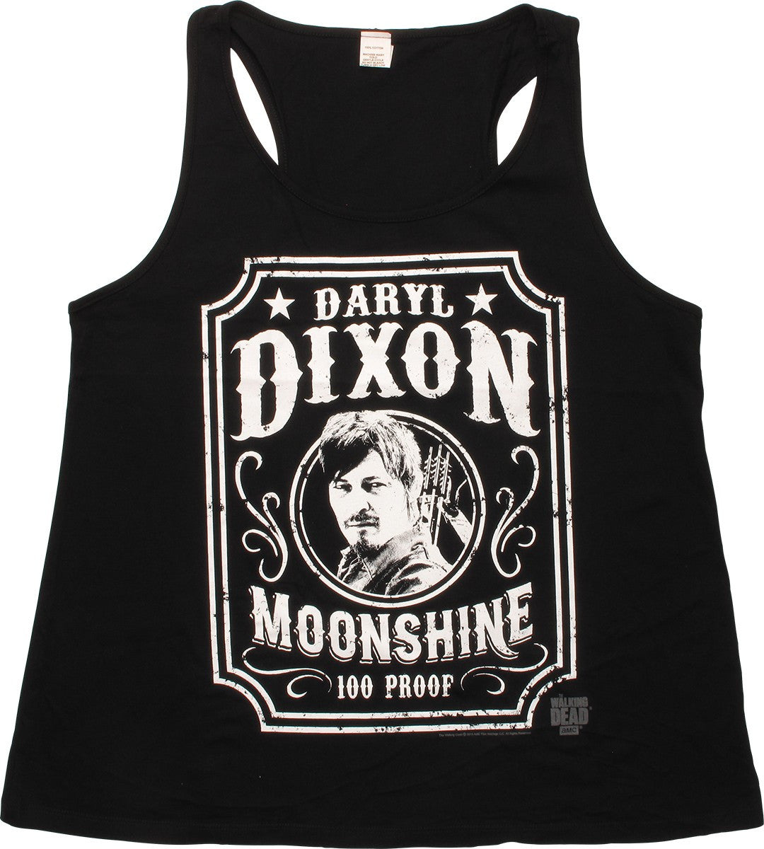 Walking Dead Daryl Moonshine Women Junior Tank Top