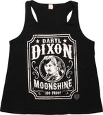 Walking Dead Daryl Moonshine Women Junior Tank Top