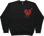 Walking Dead DD Heart Angel Wings Sweatshirt