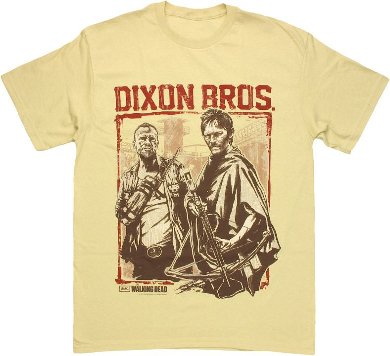 Walking Dead Dixon Bros T Shirt