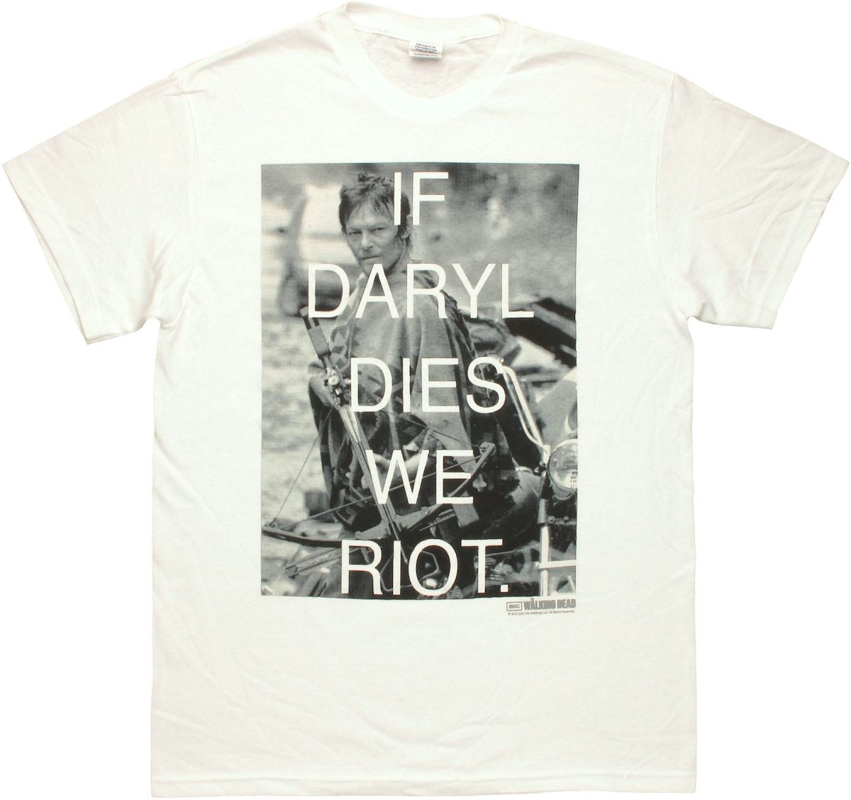 Walking Dead If Daryl Dies T Shirt