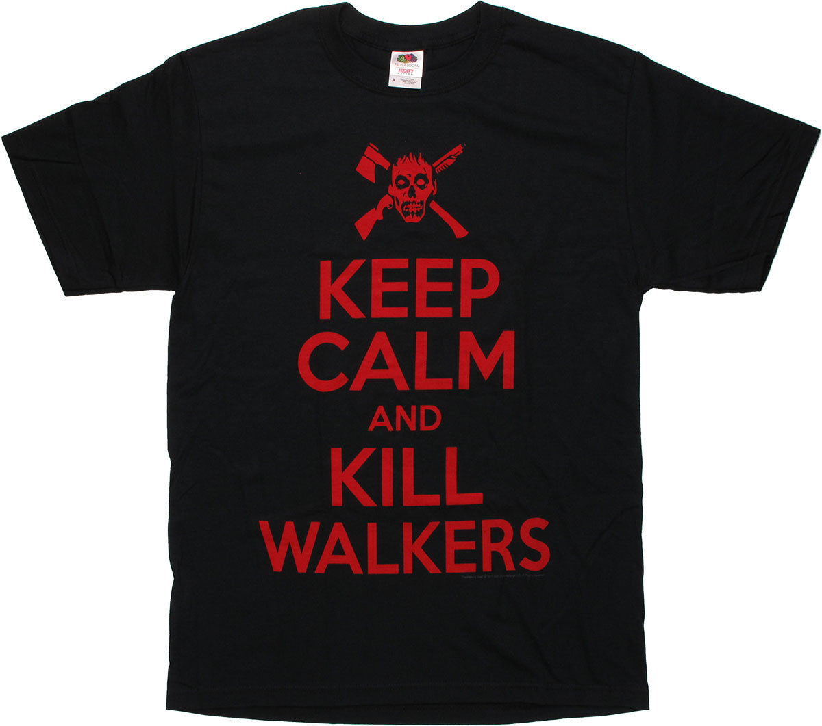 Walking Dead Keep Calm Kill Walkers T Shirt