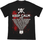 Walking Dead Keep Calm T Shirt