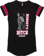 Walking Dead Nobody's Bitch Juniors Tunic Shirt