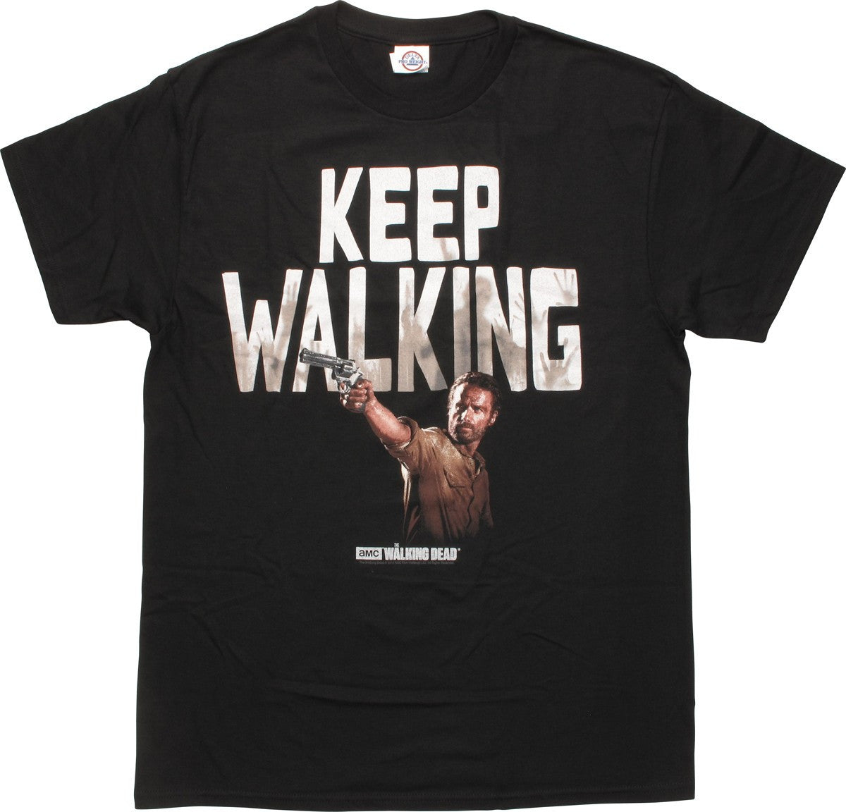 Walking Dead Rick Keep Walking T-Shirt