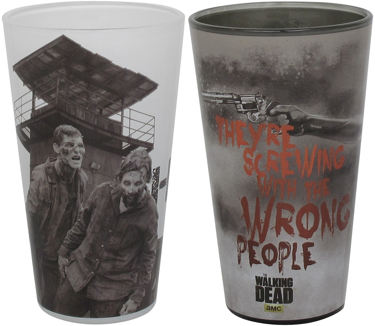Walking Dead Scenes Pint Glass Set