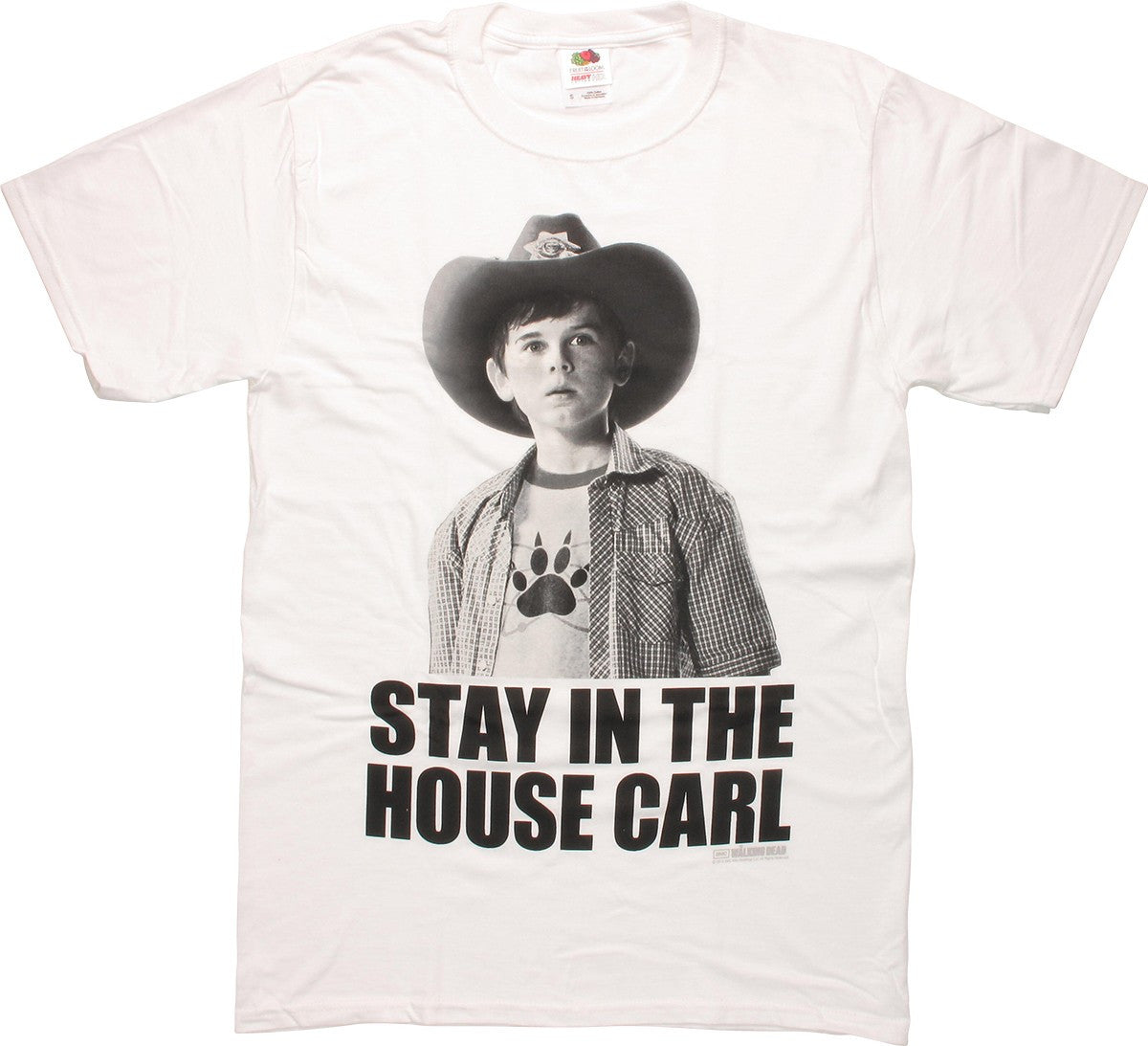 Walking Dead Stay in the House Carl T-Shirt