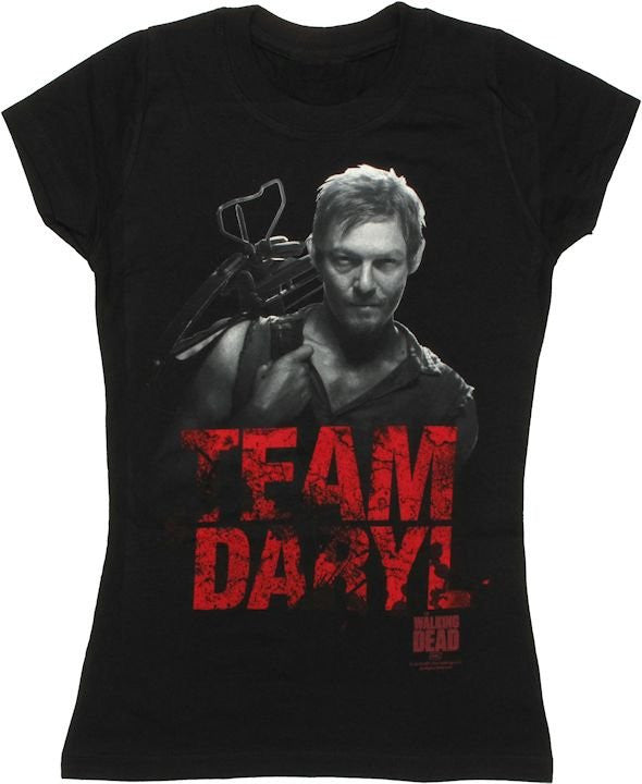 Walking Dead Team Daryl Baby Tee
