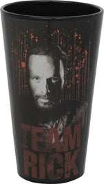 Walking Dead Team Daryl Rick Pint Glass Set