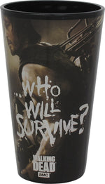 Walking Dead Who Will Survive Pint Glass