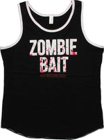 Walking Dead Zombie Bait Ringer Tank Top
