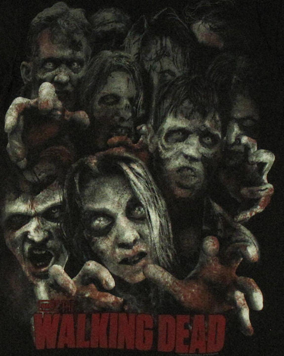 Walking Dead Zombie Horde T Shirt