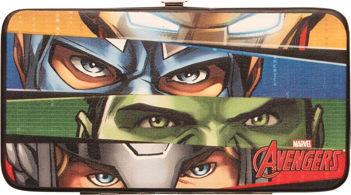 Avengers Hero Eyes Horizontal Clutch Wallet