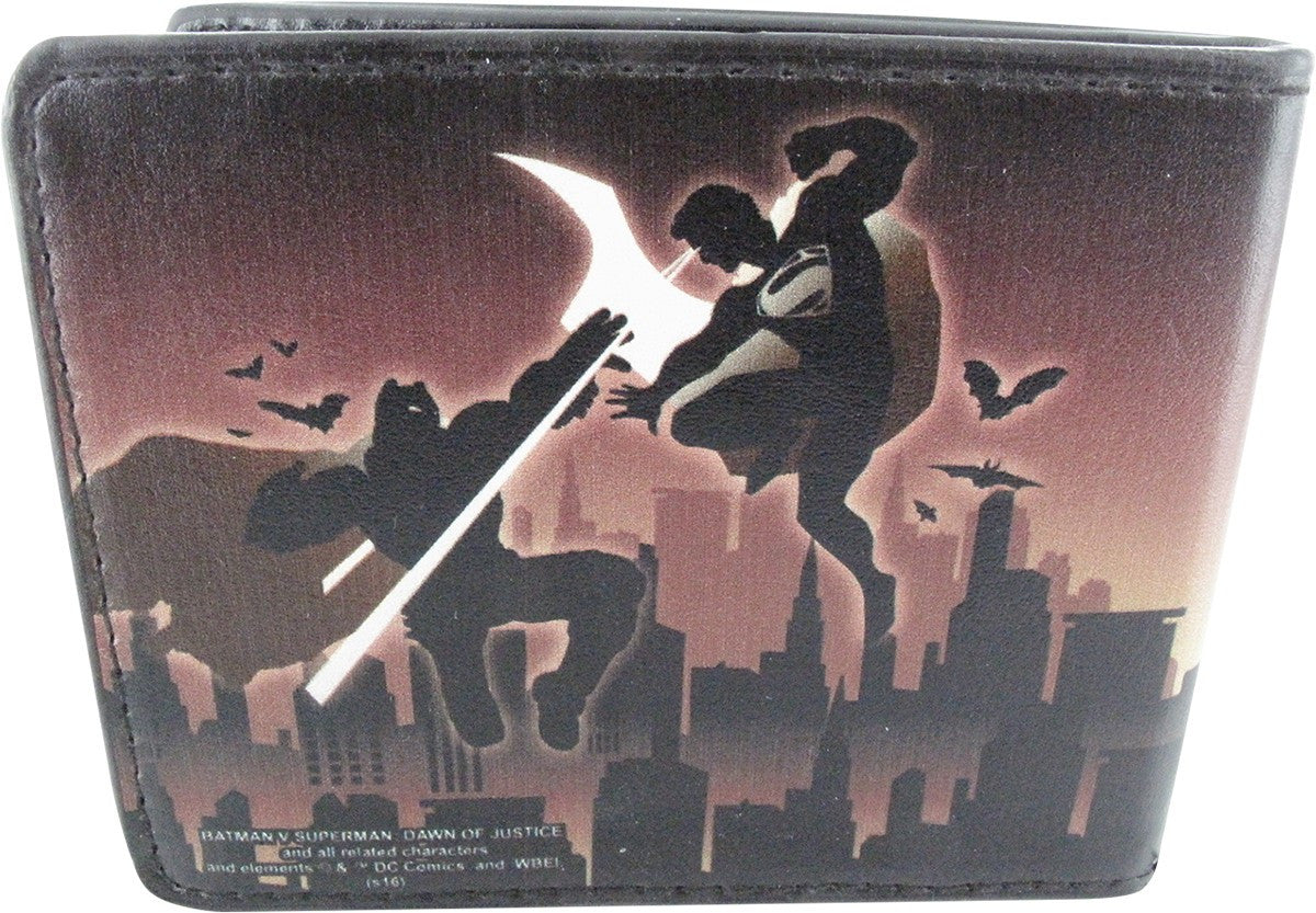 Batman v Superman Heroes Attack Wallet