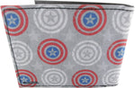 Captain America Shield Pattern Bi-Fold Wallet
