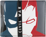Captain America Civil War Keychain and Wallet Set