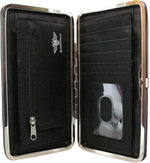 Captain America Shield Logo Navy Clutch Wallet