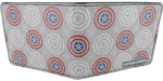 Captain America Shield Pattern Wallet