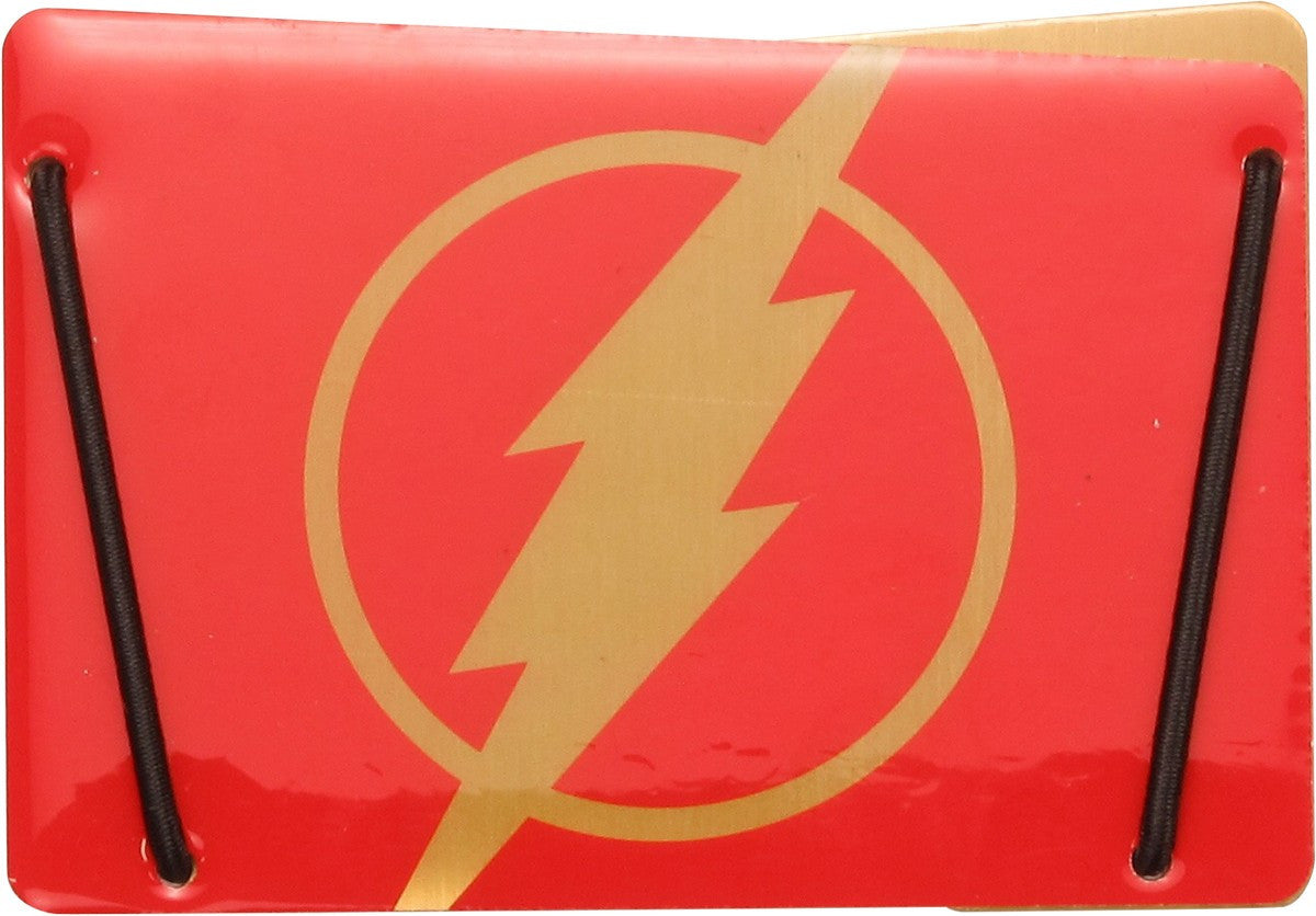 Flash Logo Aluminum Card Holder Wallet
