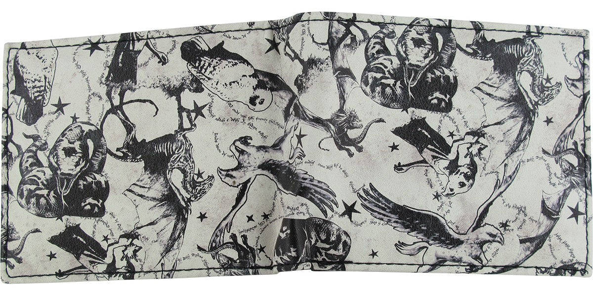 Harry Potter Creature Characters Bi Fold Wallet