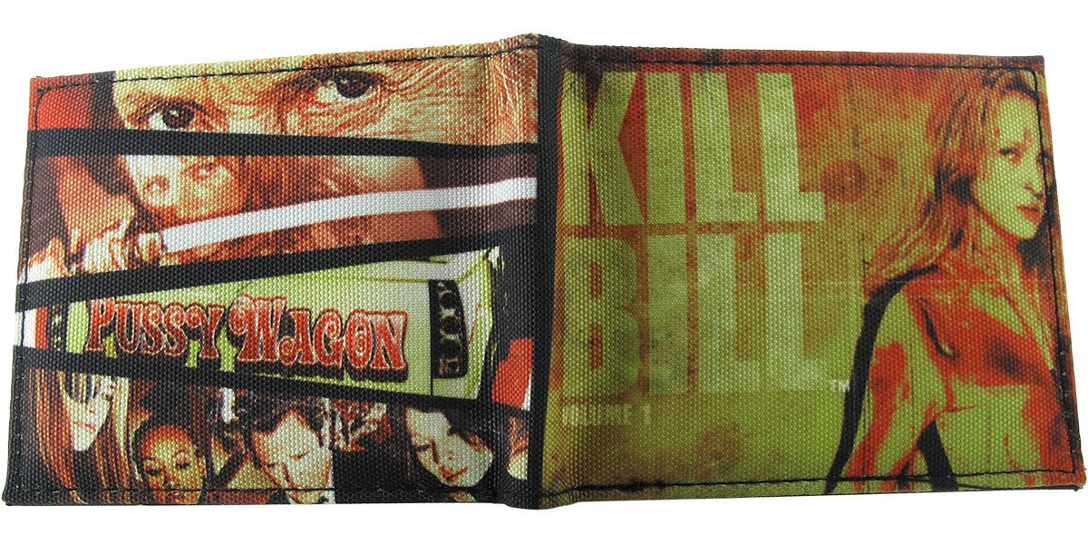 Kill Bill Vol1 Pussy Wagon Canvas Bi-Fold Wallet